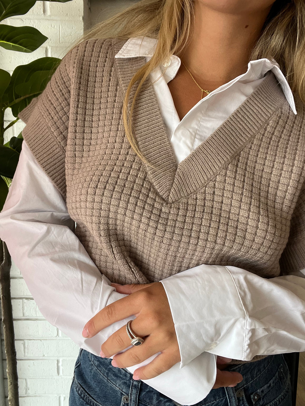 Kinsley Sweater Crop