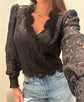 Kairi Lace Wrap Blouse