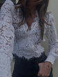 Kairi Lace Wrap Blouse