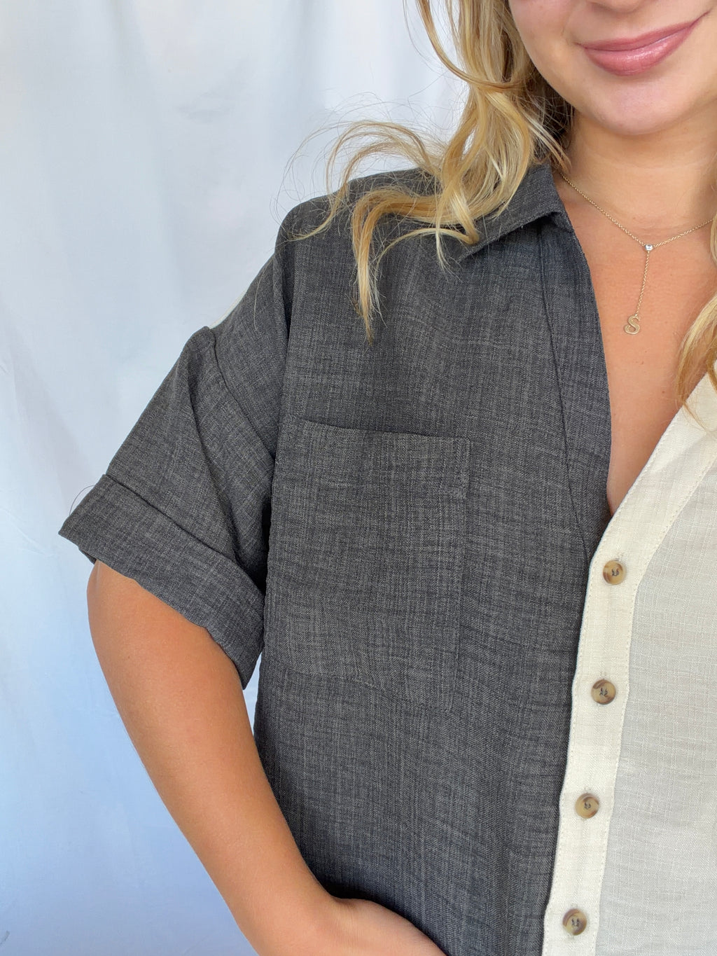 Seraphina Button Down