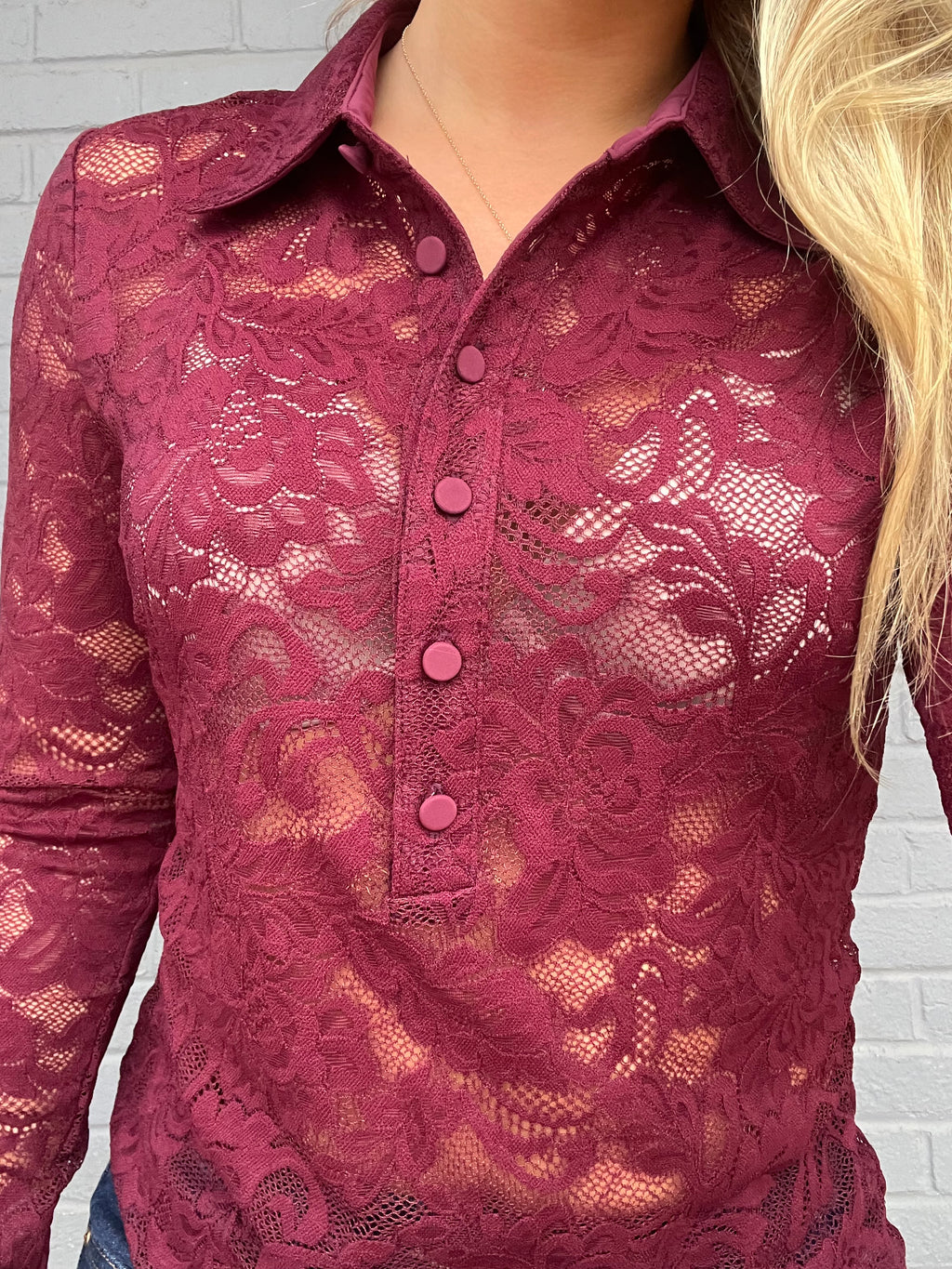 Dominique Lace Top