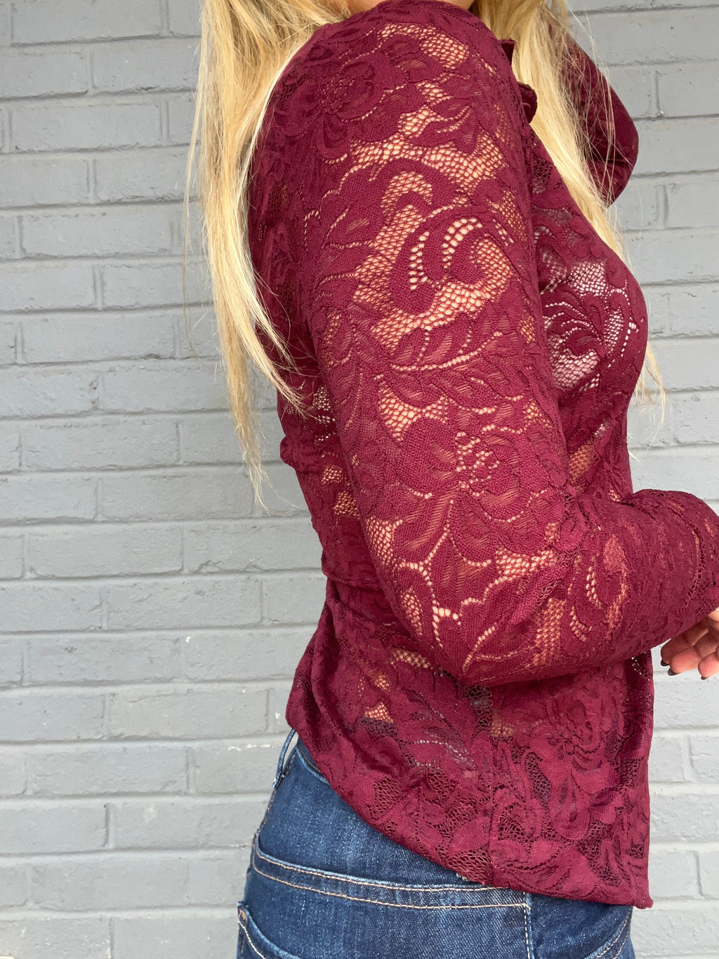 Dominique Lace Top
