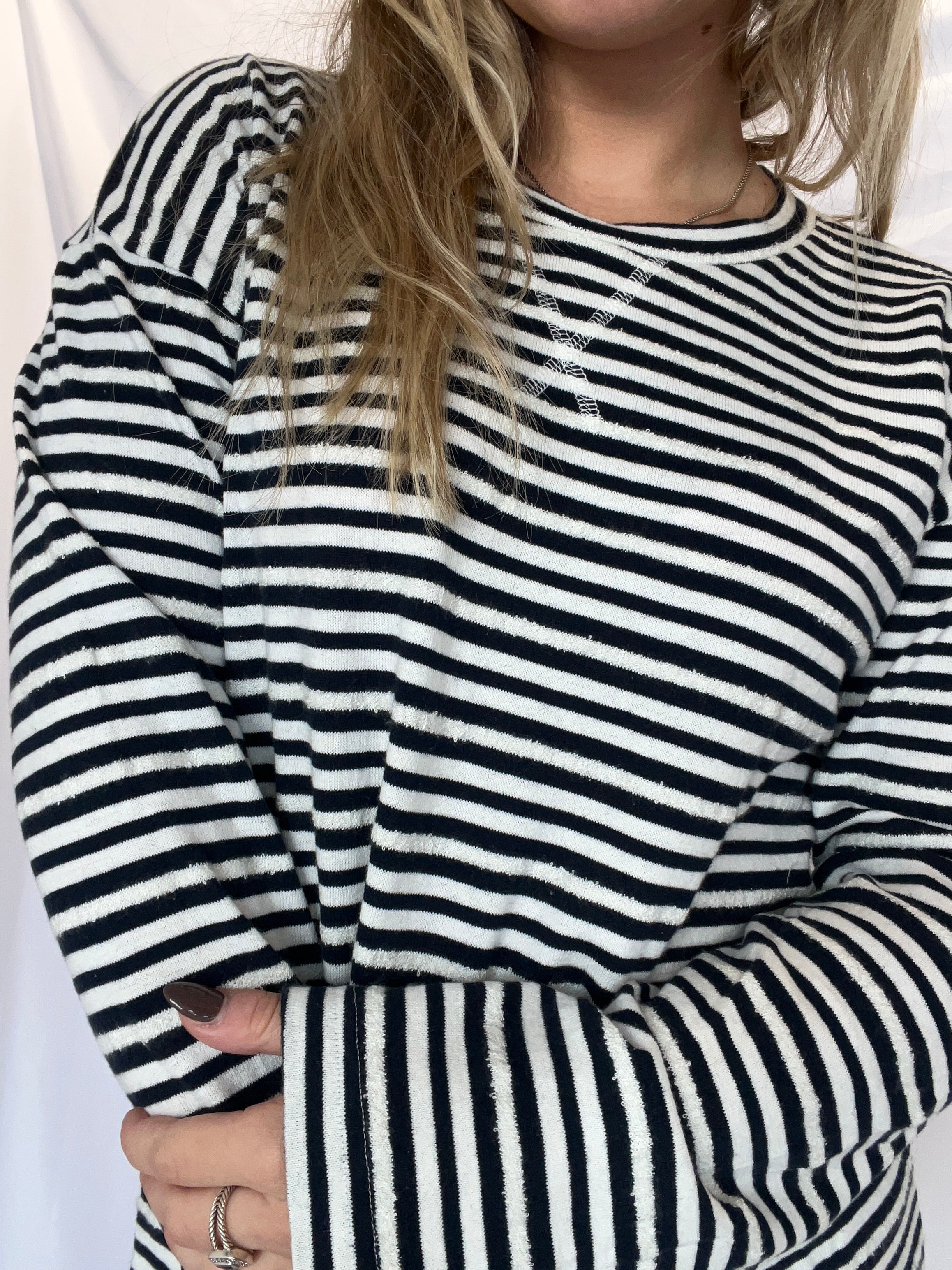 Drop Shoulder Pullover