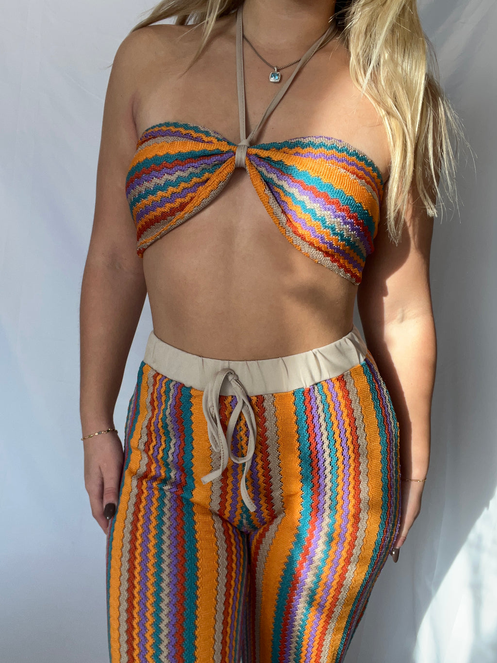 Lury Bustiyer Tie Back Top