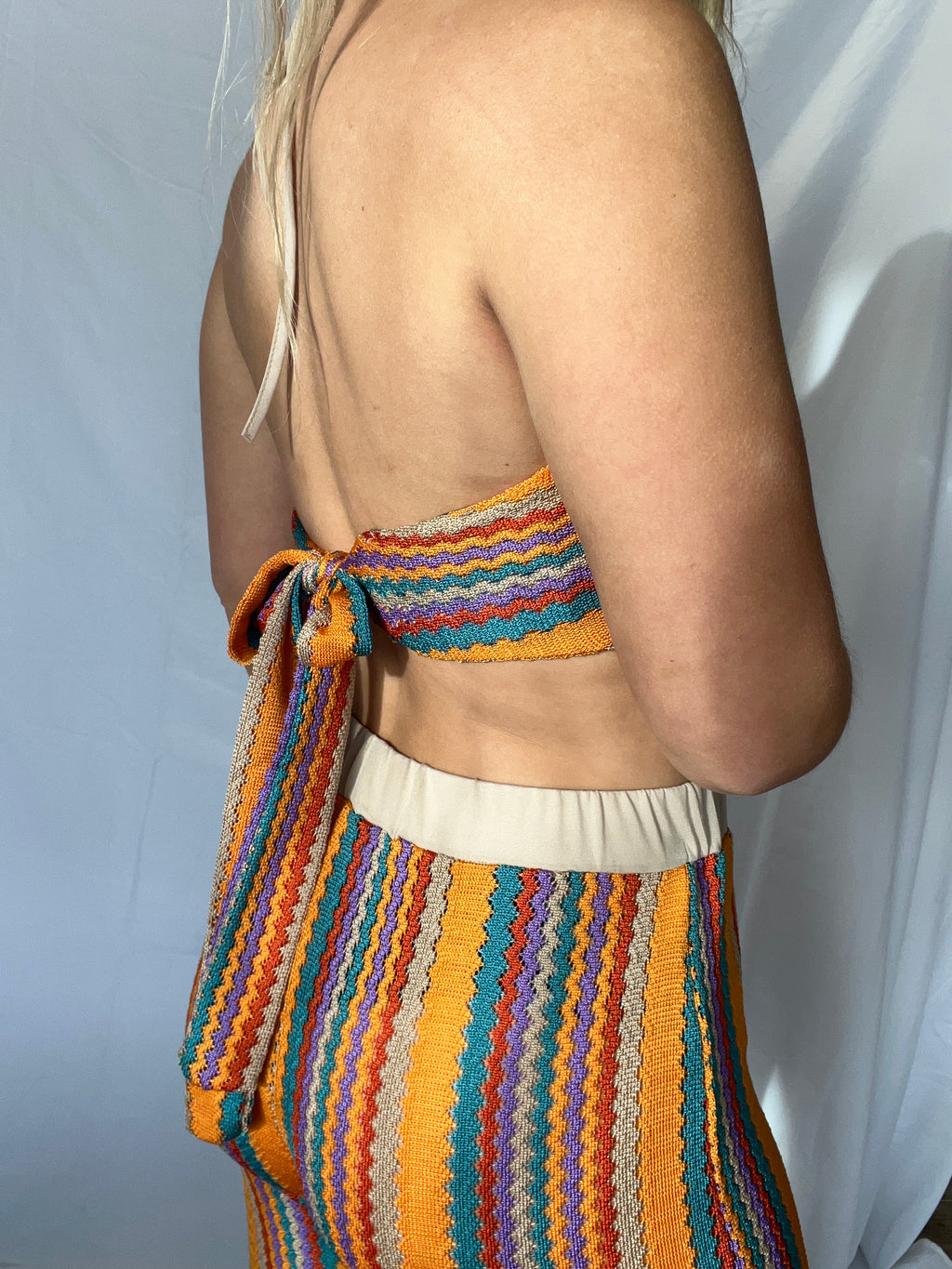 Lury Bustiyer Tie Back Top