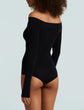 Ballet Off-Shoulder Bodysuit