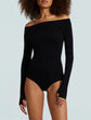 Ballet Off-Shoulder Bodysuit