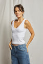 Maria Structured Ribbed Tank