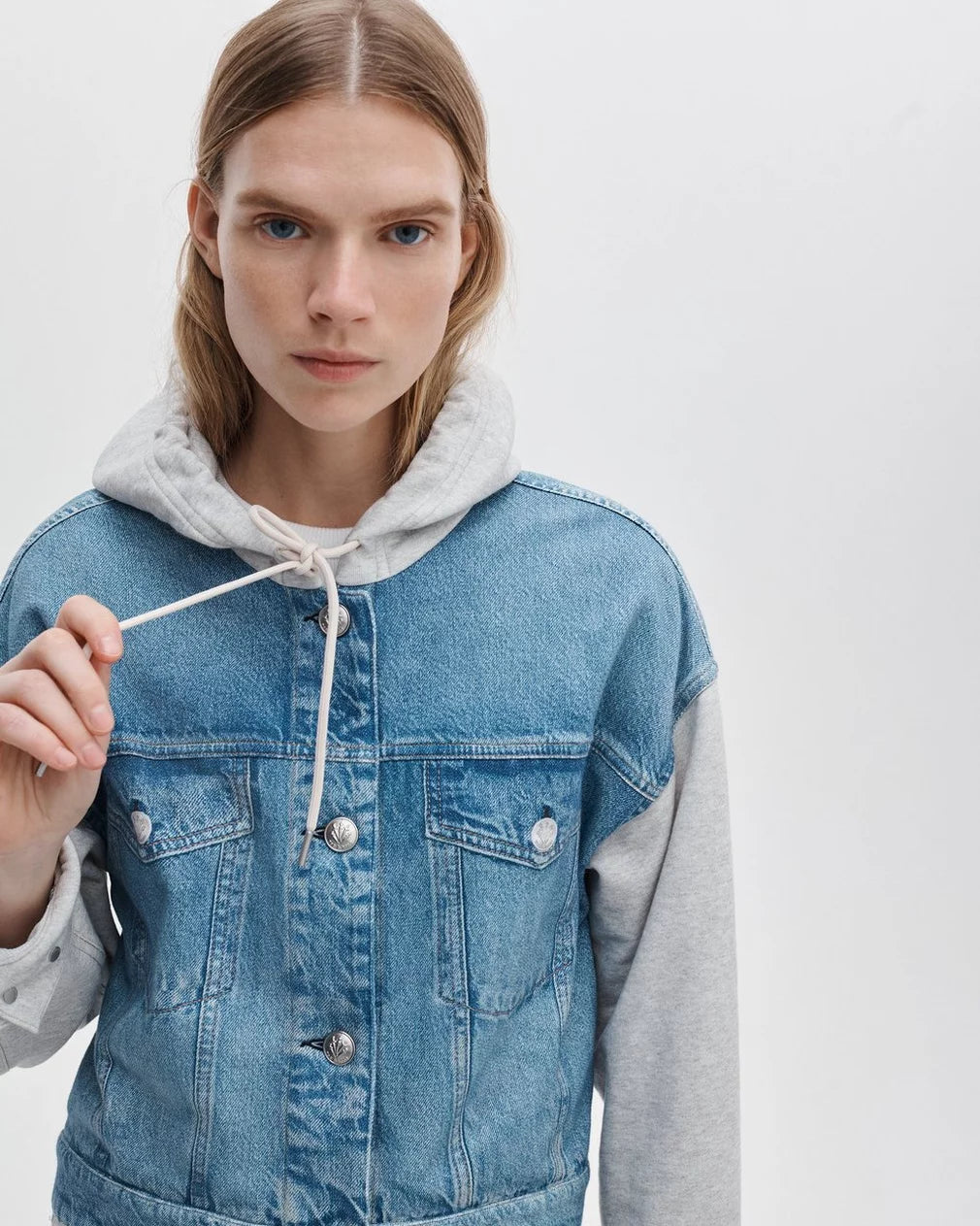 Miramar Combo Hooded Trucker Jacket - Clothes Horse