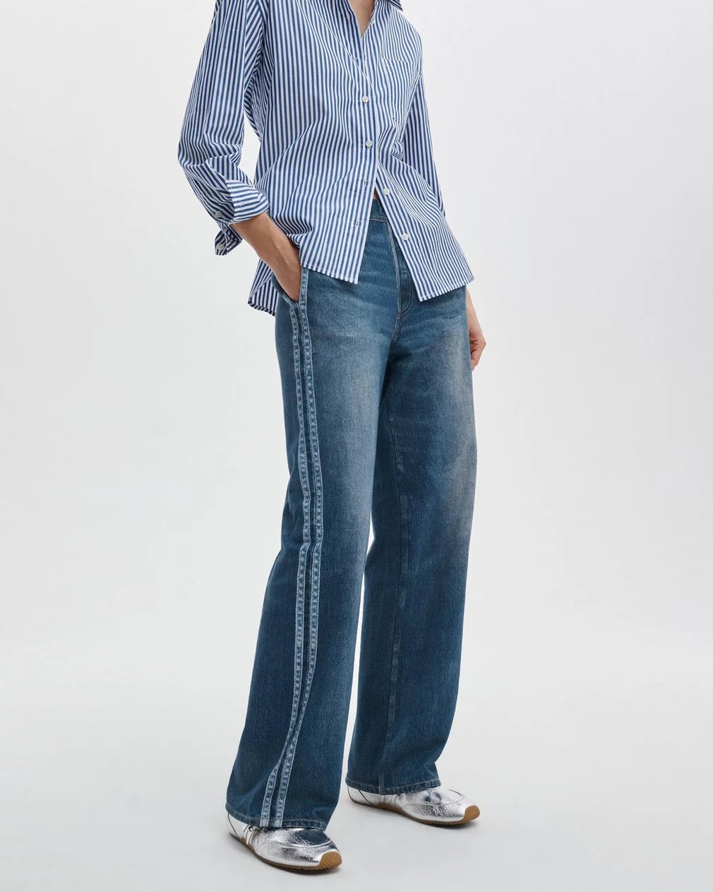 Miramar Sport Stripe Track Pants