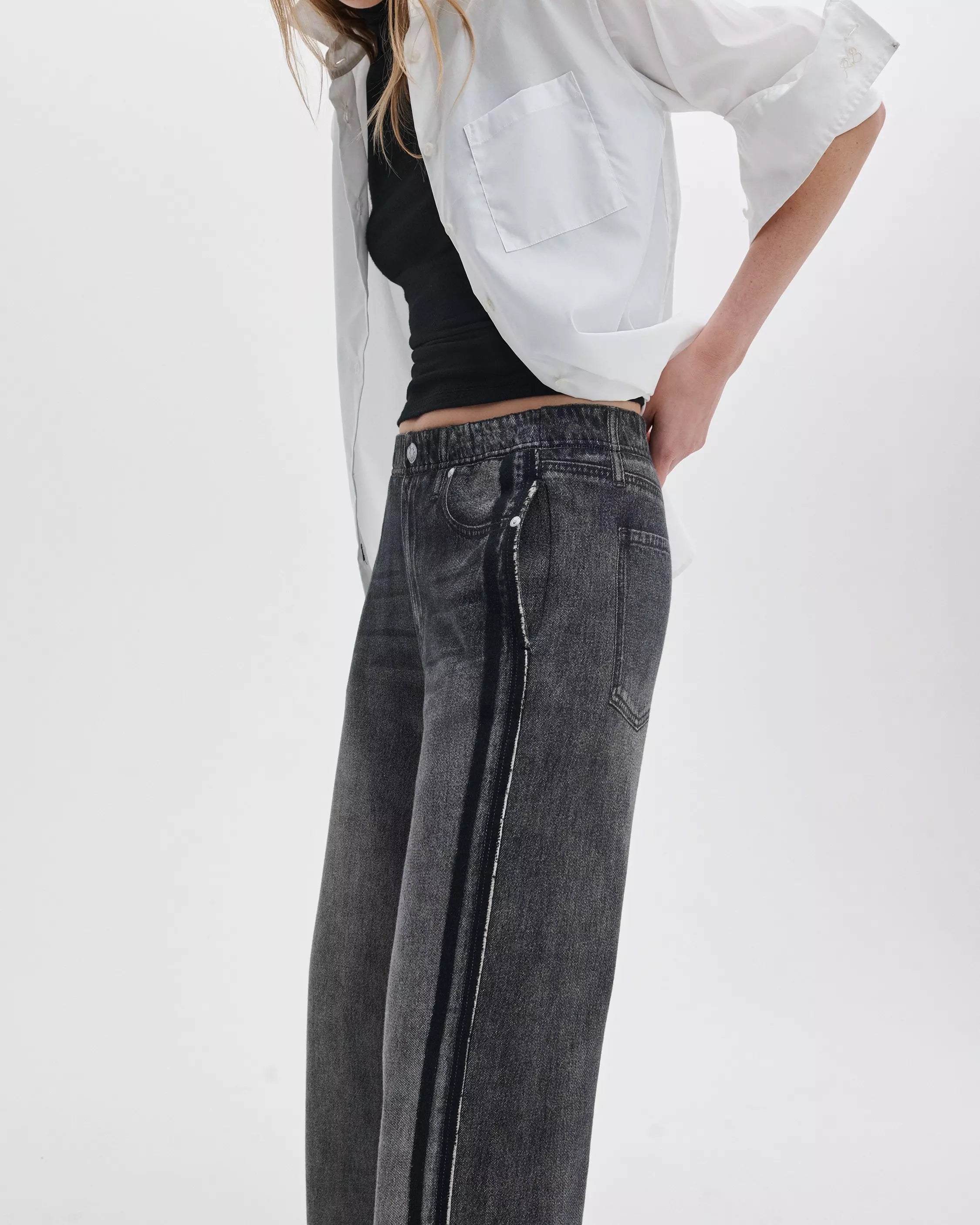Miramar Wide-Leg Track Pants