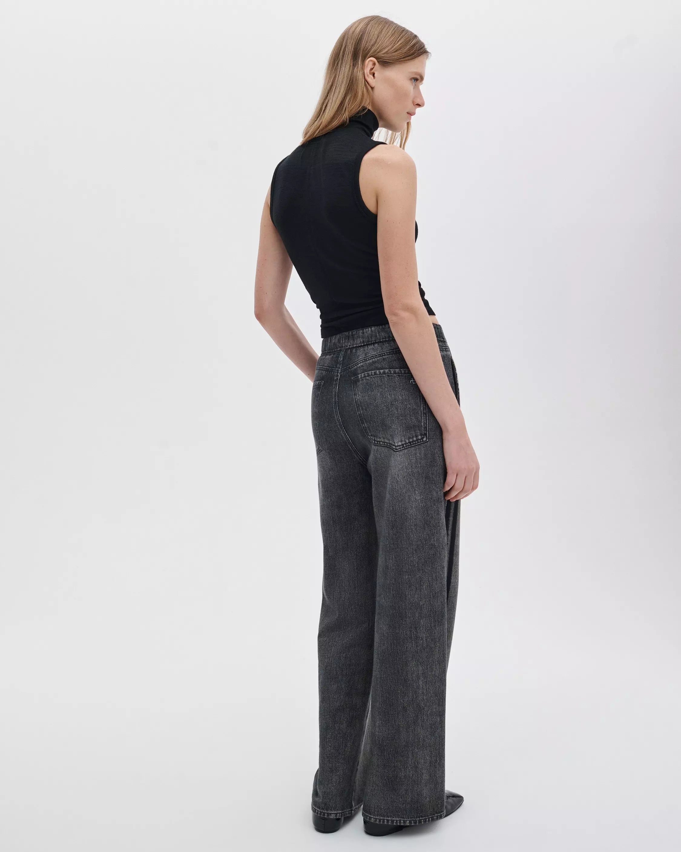Miramar Wide-Leg Track Pants