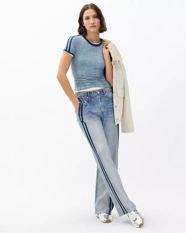 Miramar Wide-Leg Track Pants