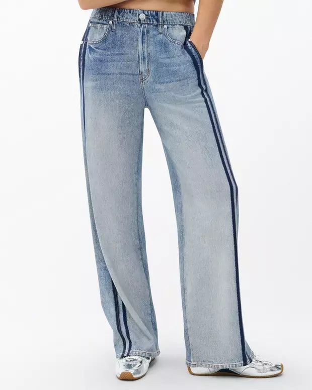 Miramar Wide-Leg Track Pants