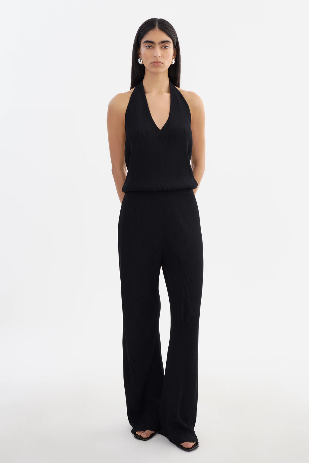 Rib Knit Jumpsuit