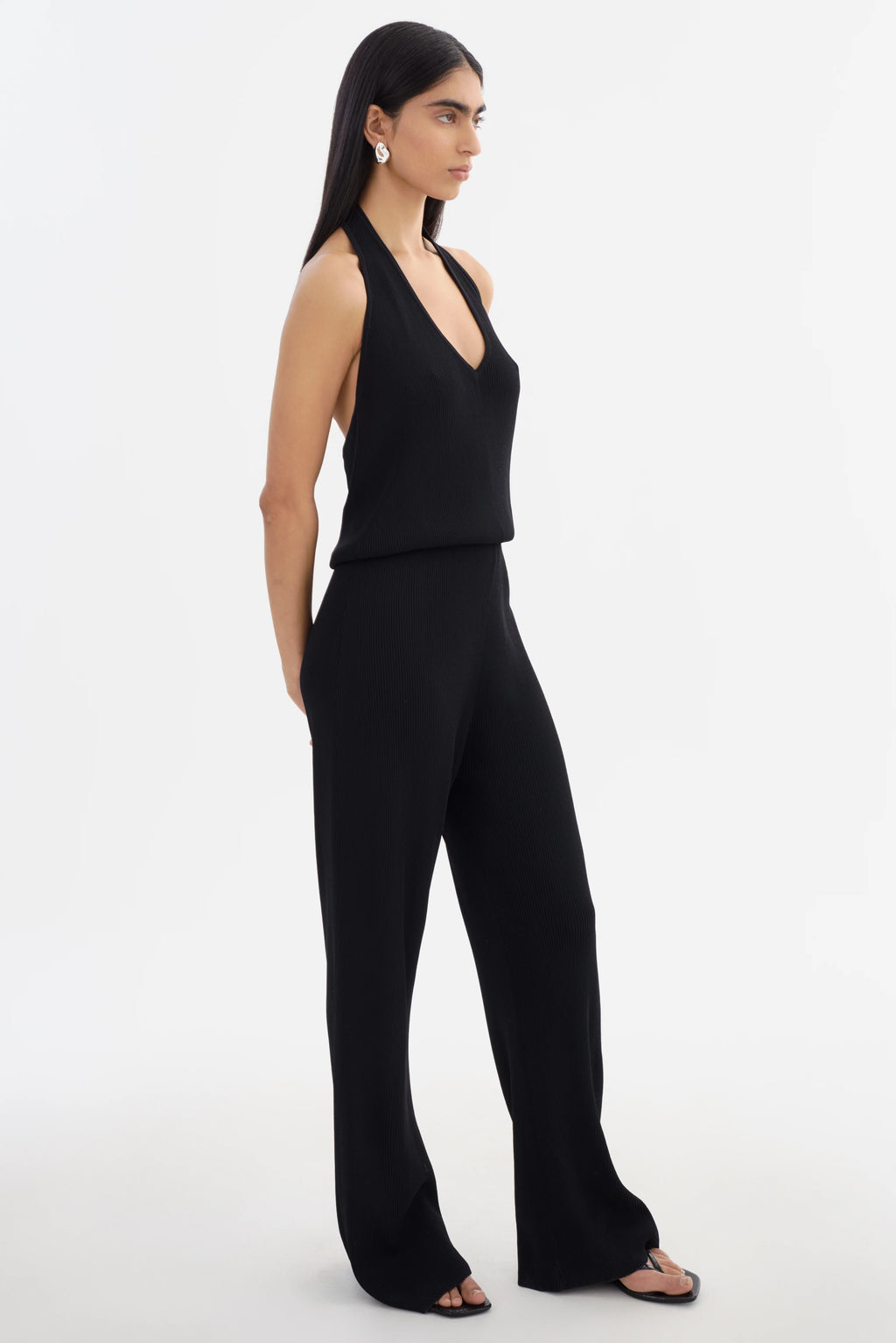 Rib Knit Jumpsuit
