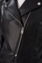 Pascale Fitted Faux Leather Jacket