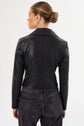 Pascale Fitted Faux Leather Jacket