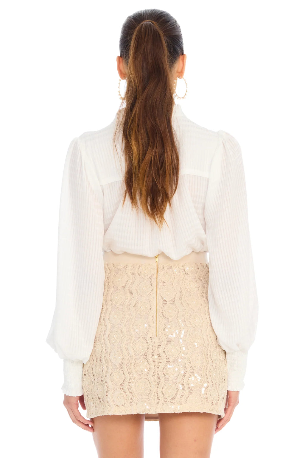 Beaded Dawn Mini Skirt