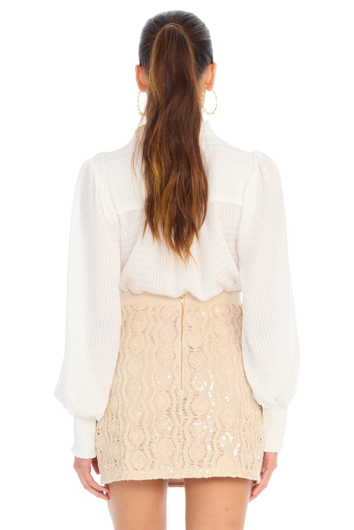 Beaded Dawn Mini Skirt