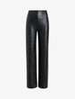 Faux Leather Wide Leg Pant