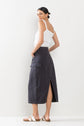 Cargo Midi Skirt With Pockets
