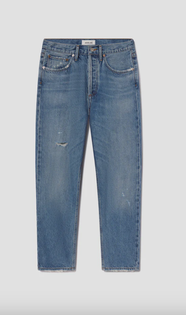 90's Mid Rise Crop Jean