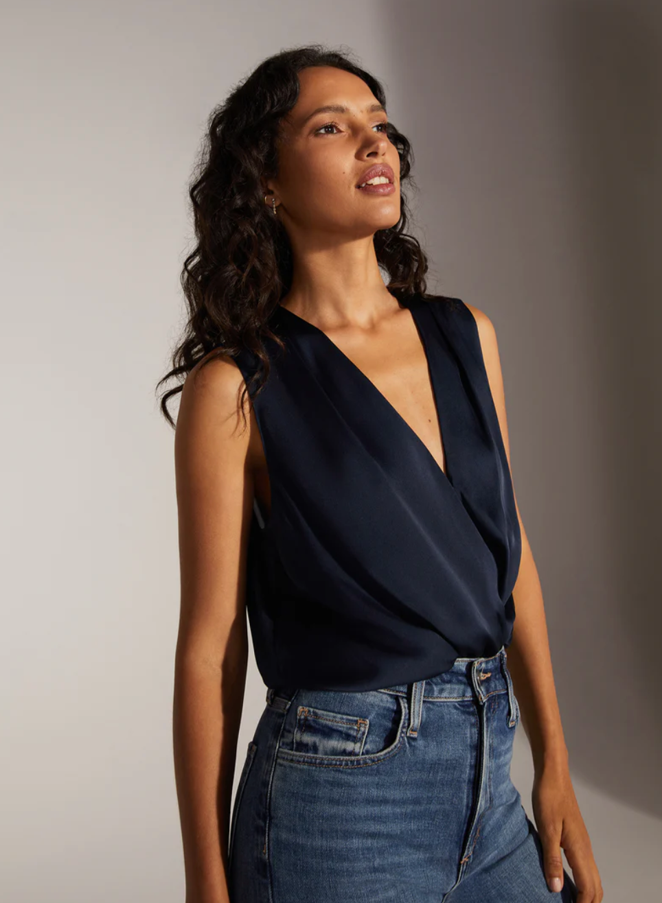 The Sleeveless Date Blouse