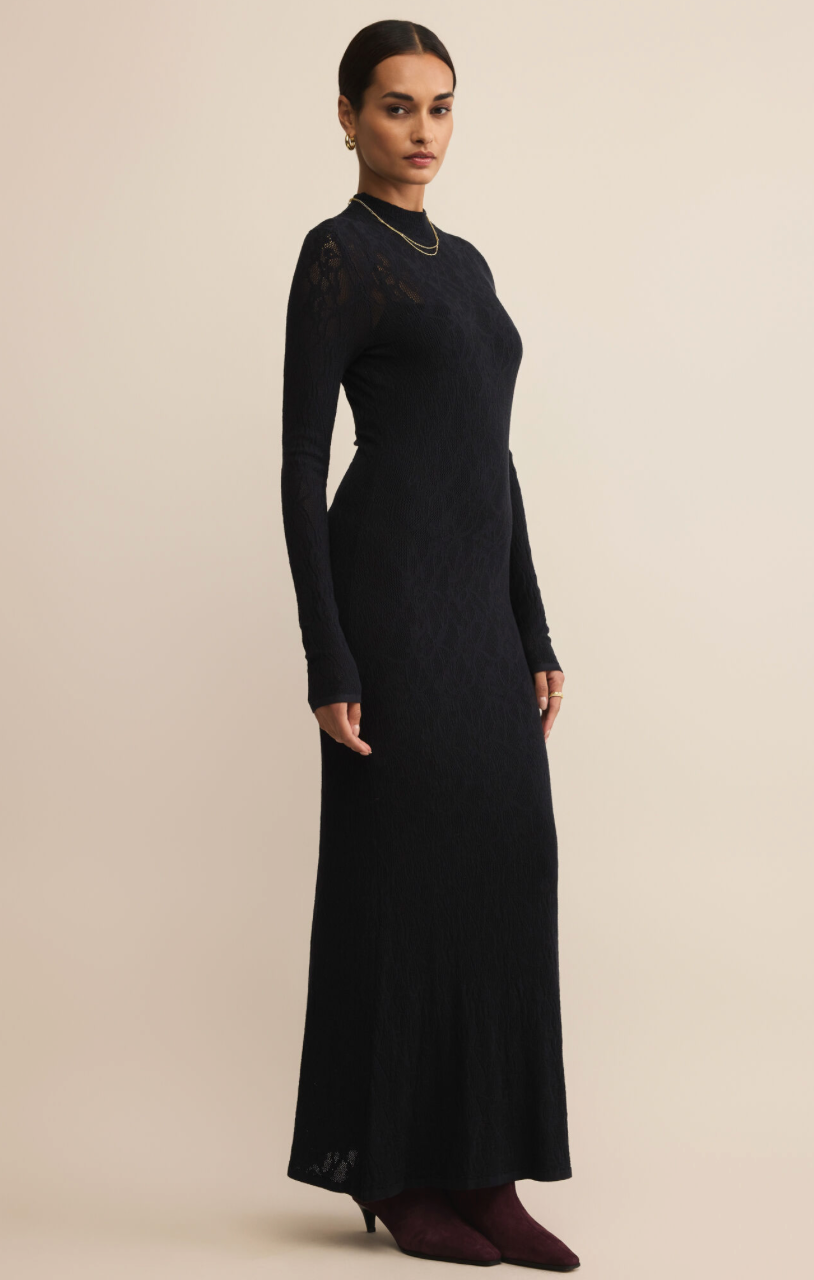 Aden Mesh Sweater Dress