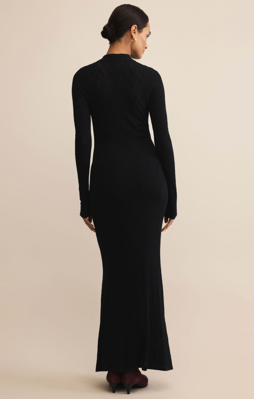 Aden Mesh Sweater Dress