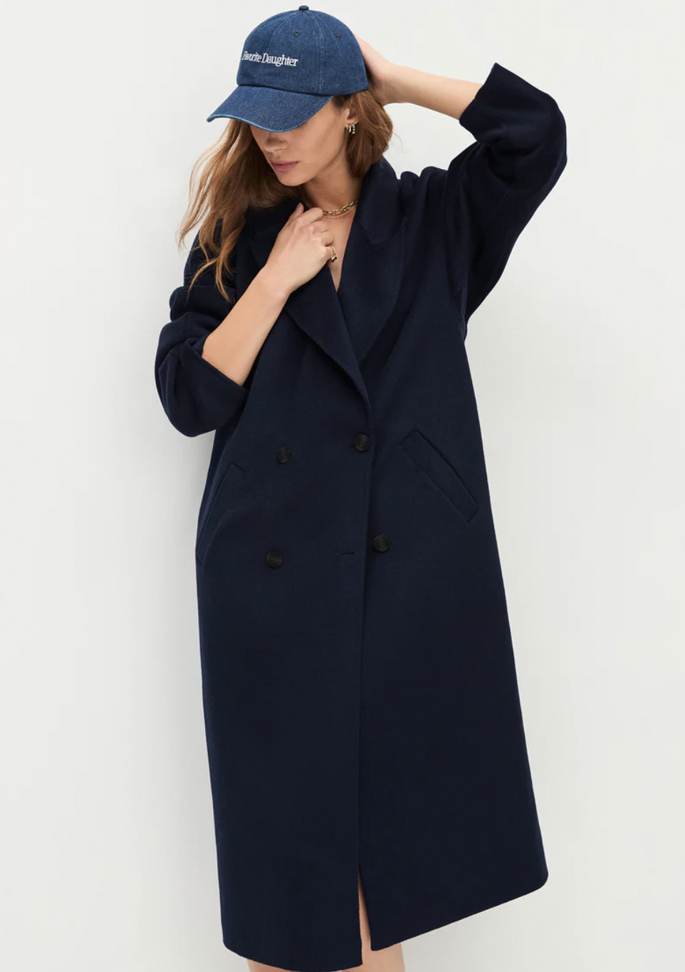 Logo Denim Baseball Cap