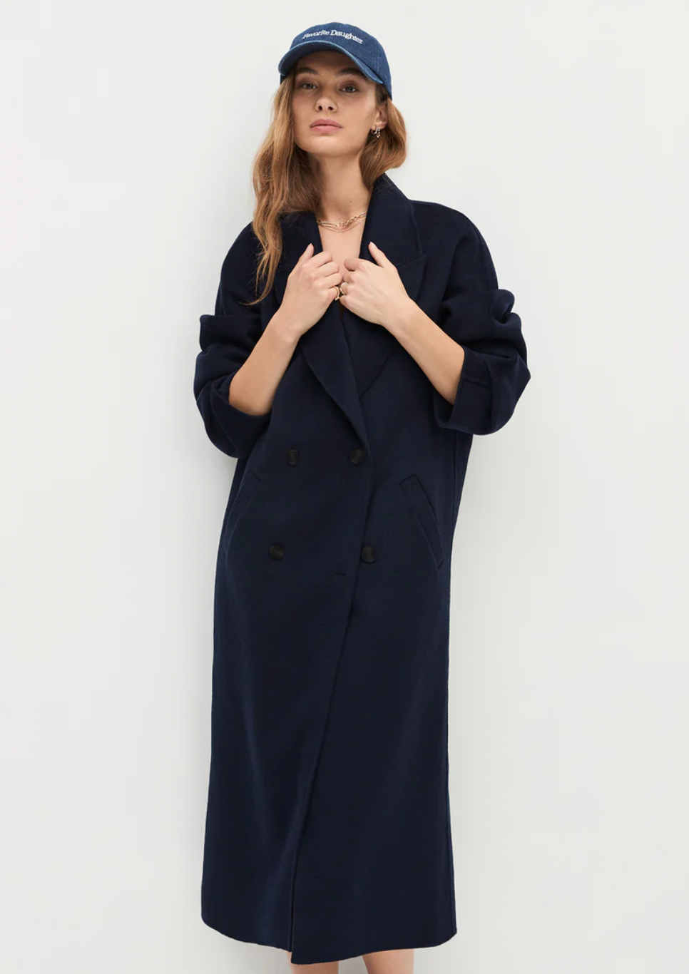 Logo Denim Baseball Cap