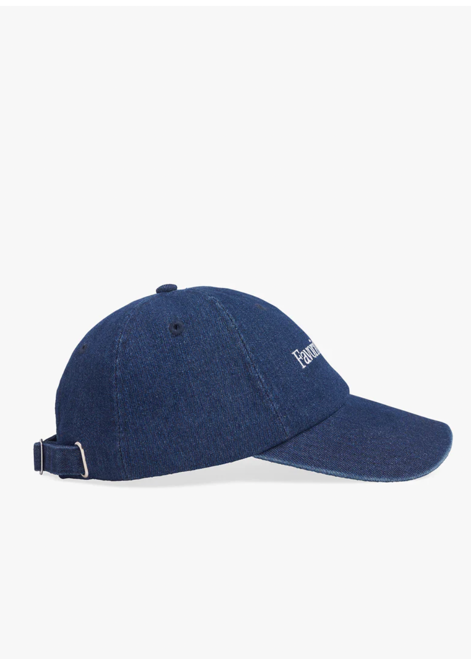 Logo Denim Baseball Cap