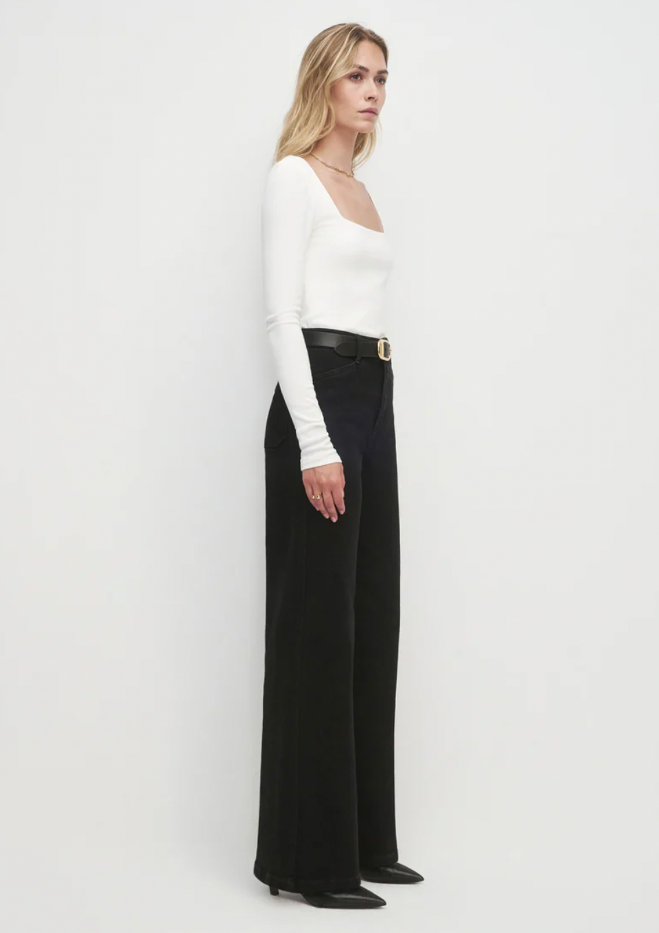 The Mischa Super High Rise Wide Leg Ankle