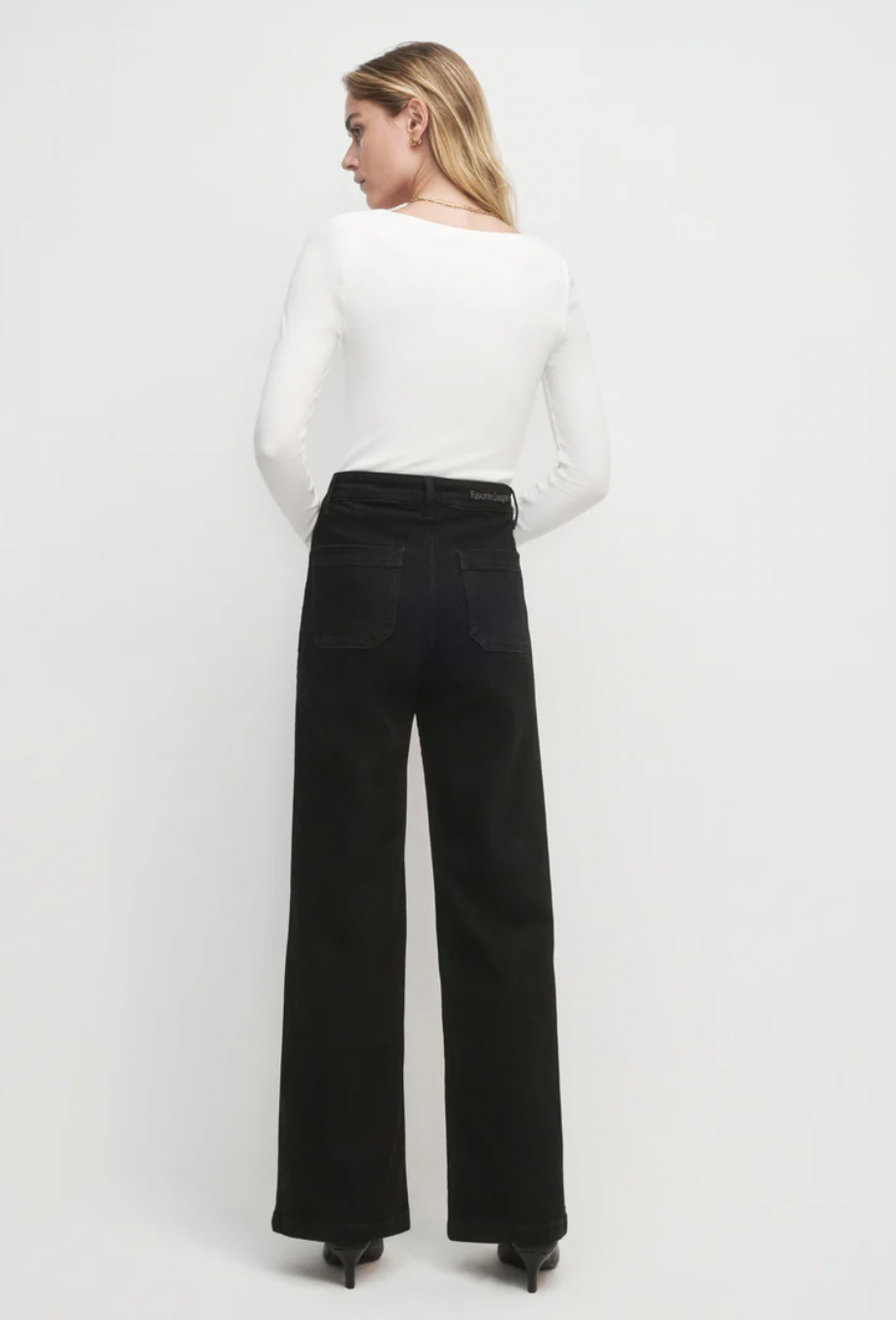 The Mischa Super High Rise Wide Leg Ankle