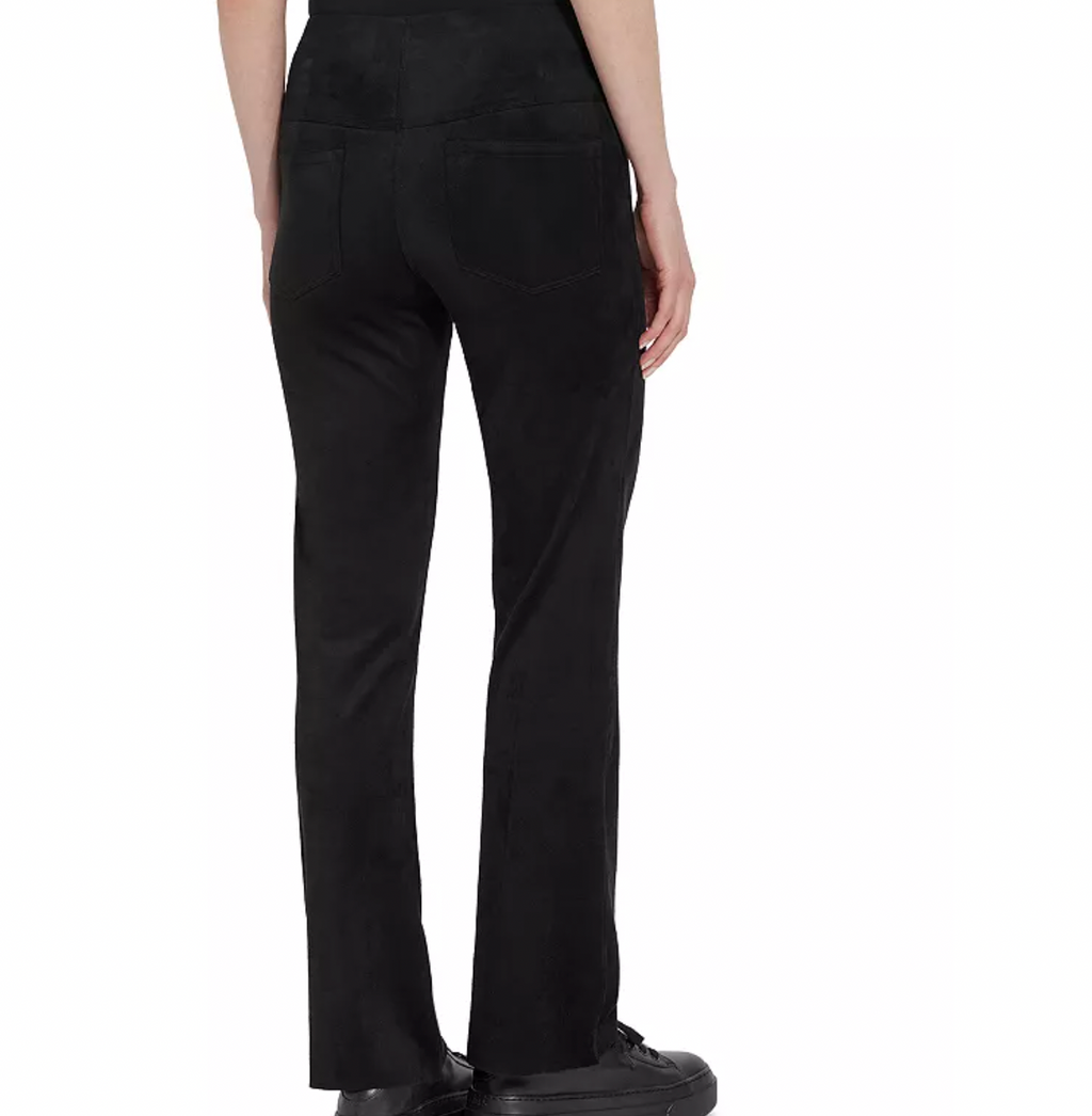 Jesse Vegan Suede Baby Bootcut Pants