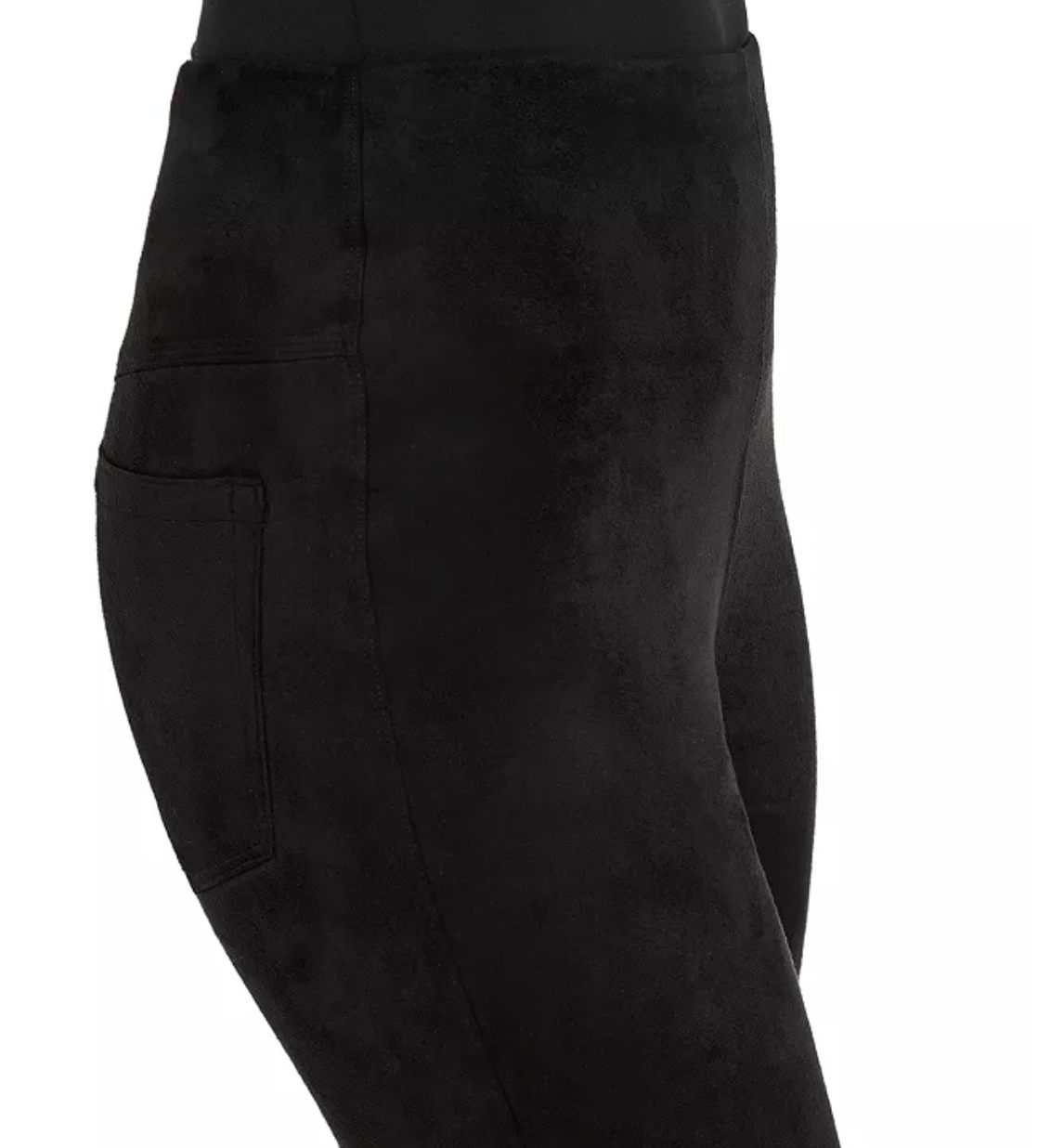 Jesse Vegan Suede Baby Bootcut Pants