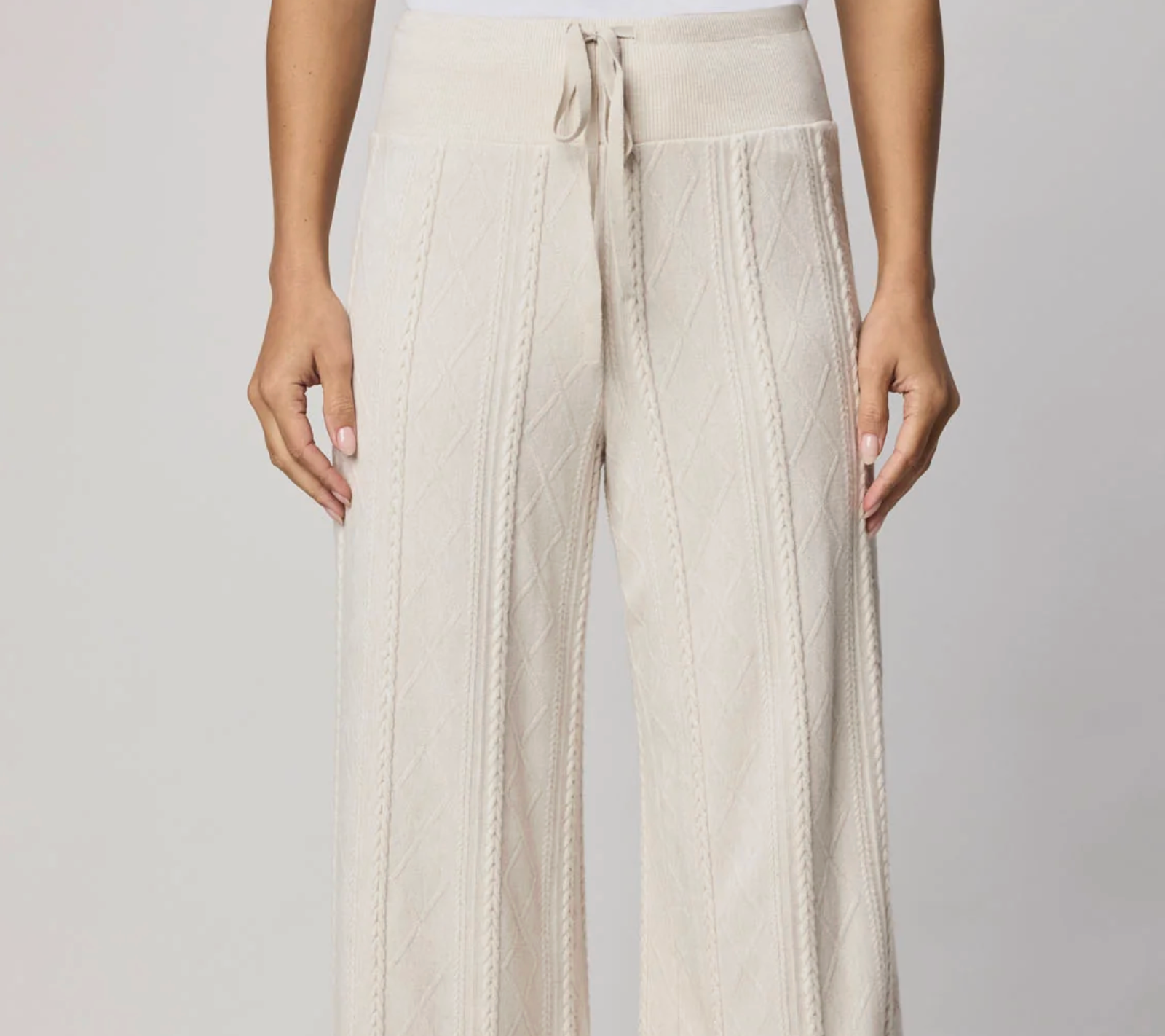 Cable Lounge Wide Leg Pant