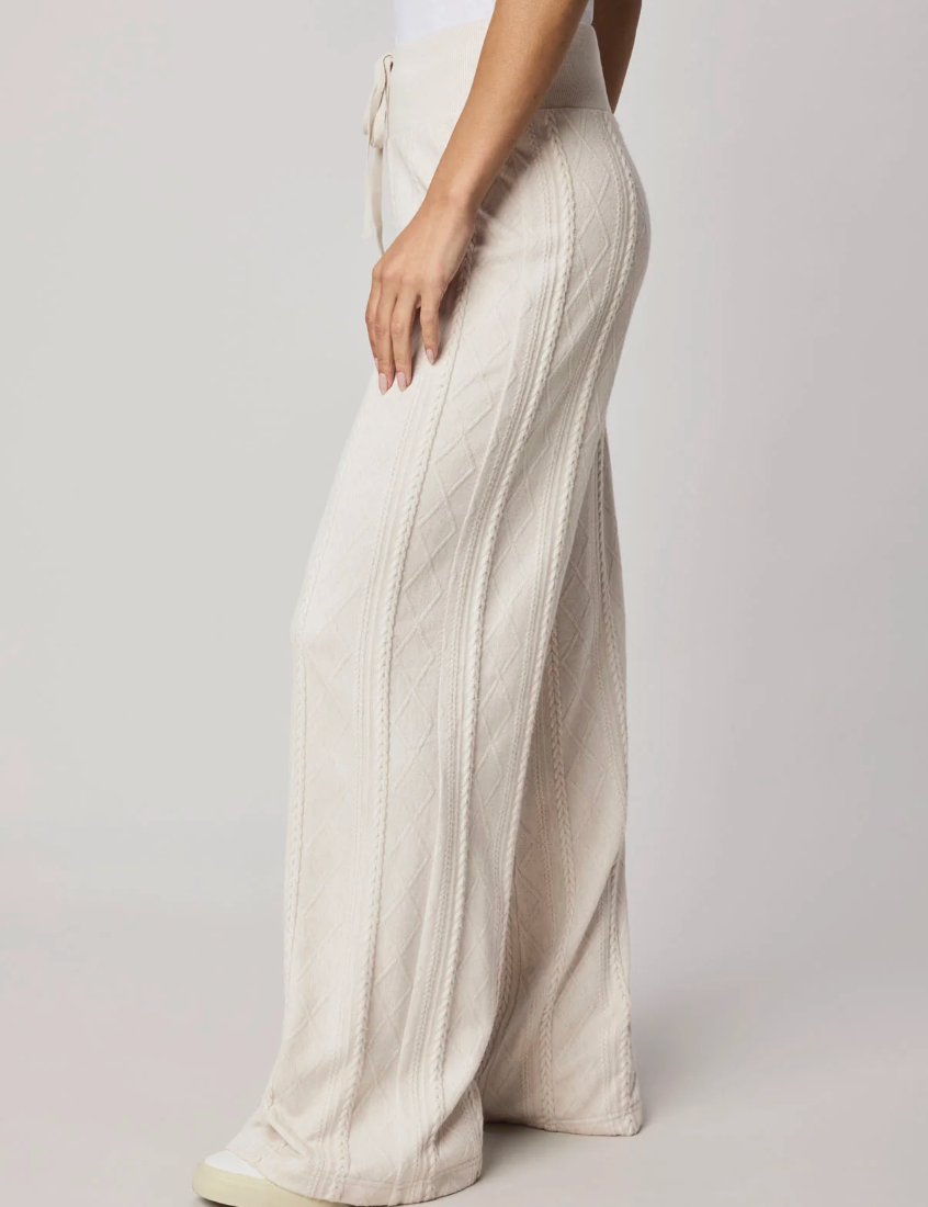 Cable Lounge Wide Leg Pant
