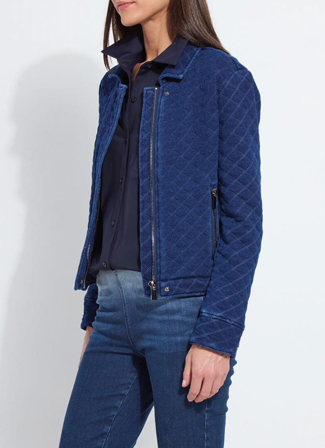 Elora Quilted Jersey Jacket