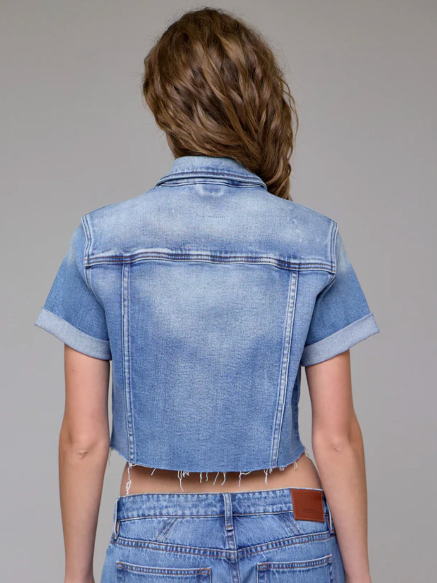 Cropped Trucker Jacket