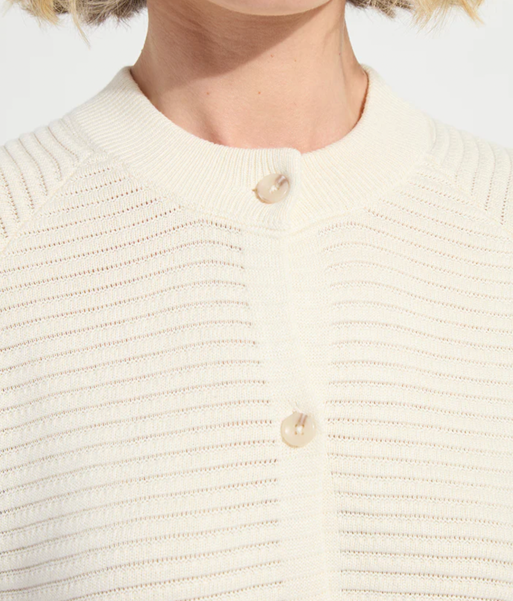 Regina Short Sleeve Cardigan - Clothes Horse