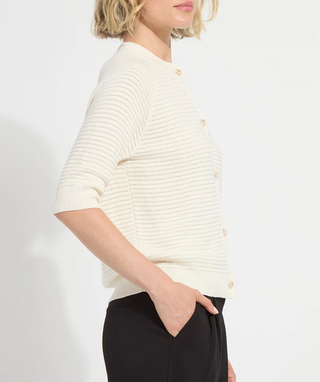 Regina Short Sleeve Cardigan - Clothes Horse