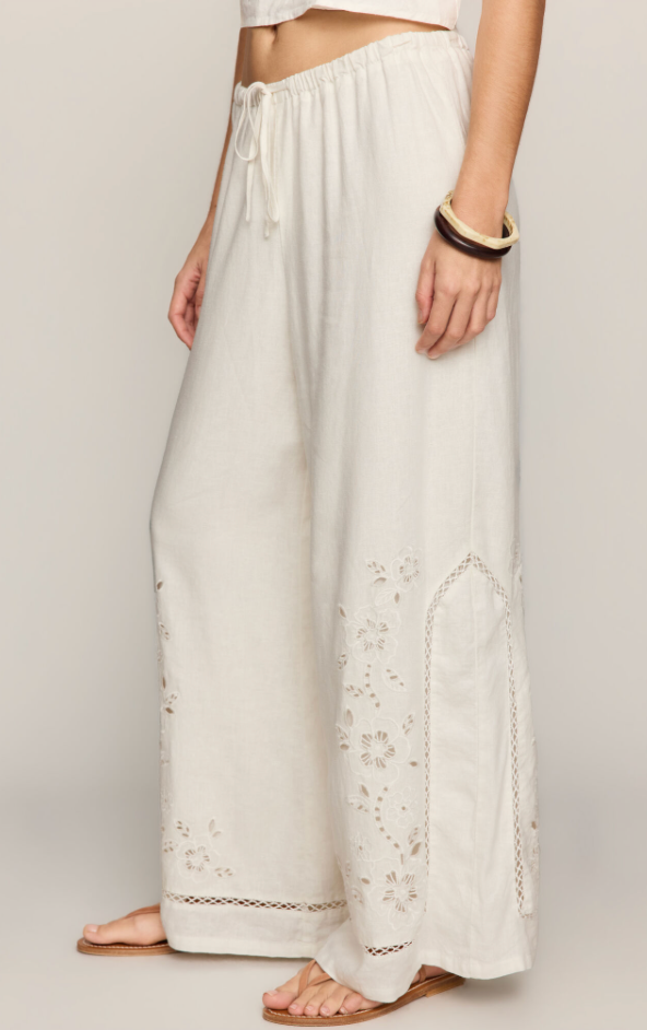 Sid Embroidered Woven Pant
