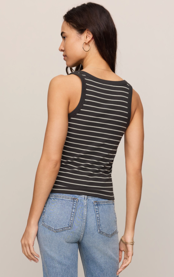 Rowe Striped Scoop Tank