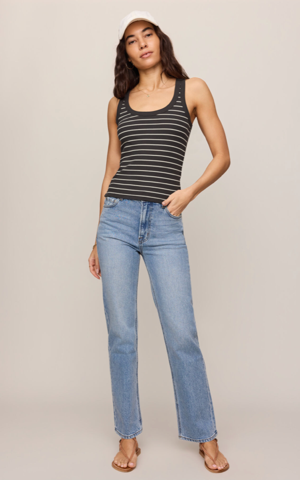 Rowe Striped Scoop Tank