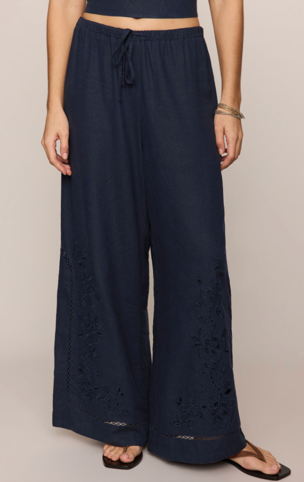 Sid Embroidered Woven Pant