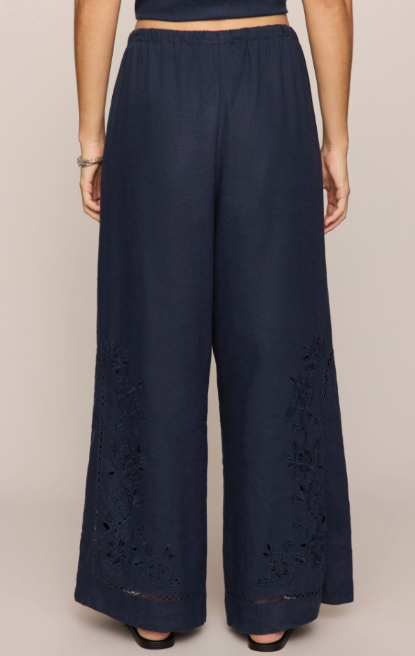 Sid Embroidered Woven Pant