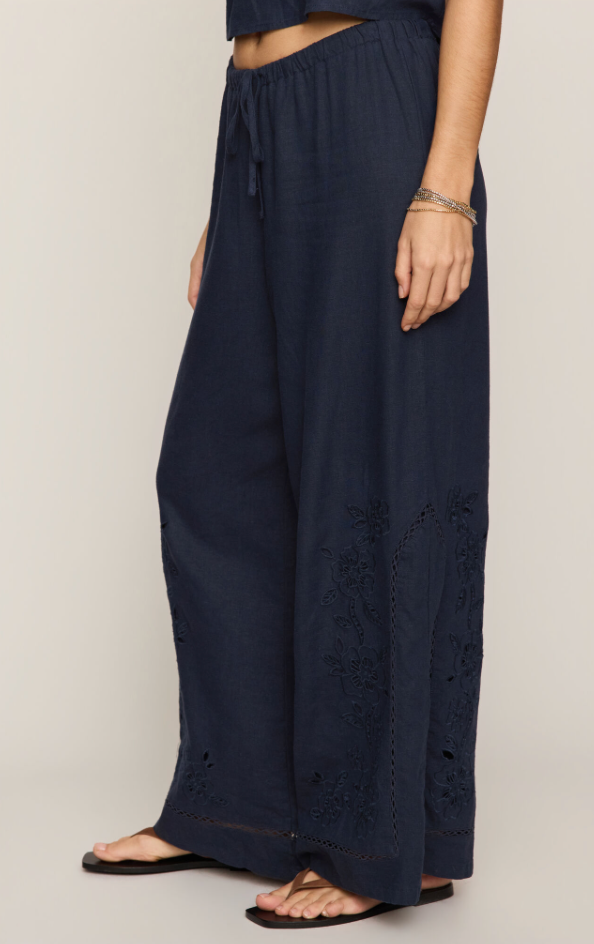 Sid Embroidered Woven Pant