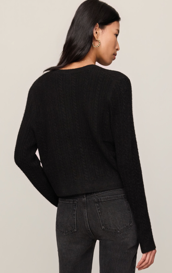 Medina Pointelle Cardigan